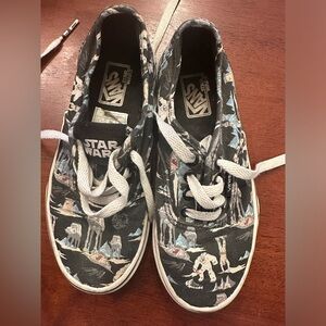 Vans x Star Wars darkside dark planet sneakers